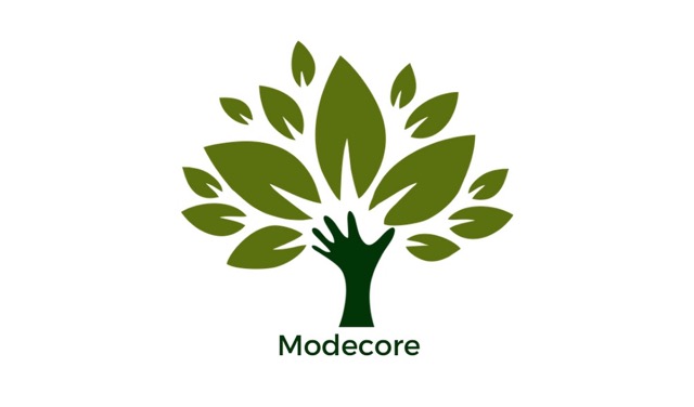 Logo de Modecor sur fond blanc