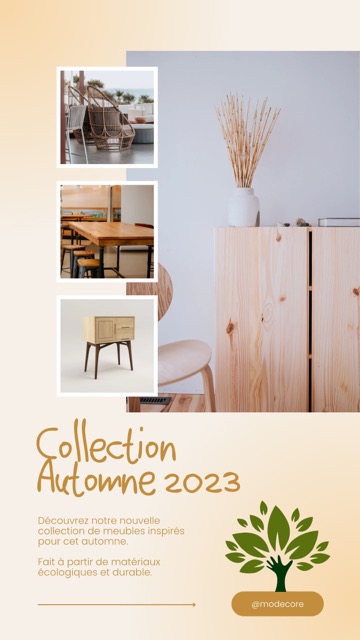 Visuel pour une story de Modecor